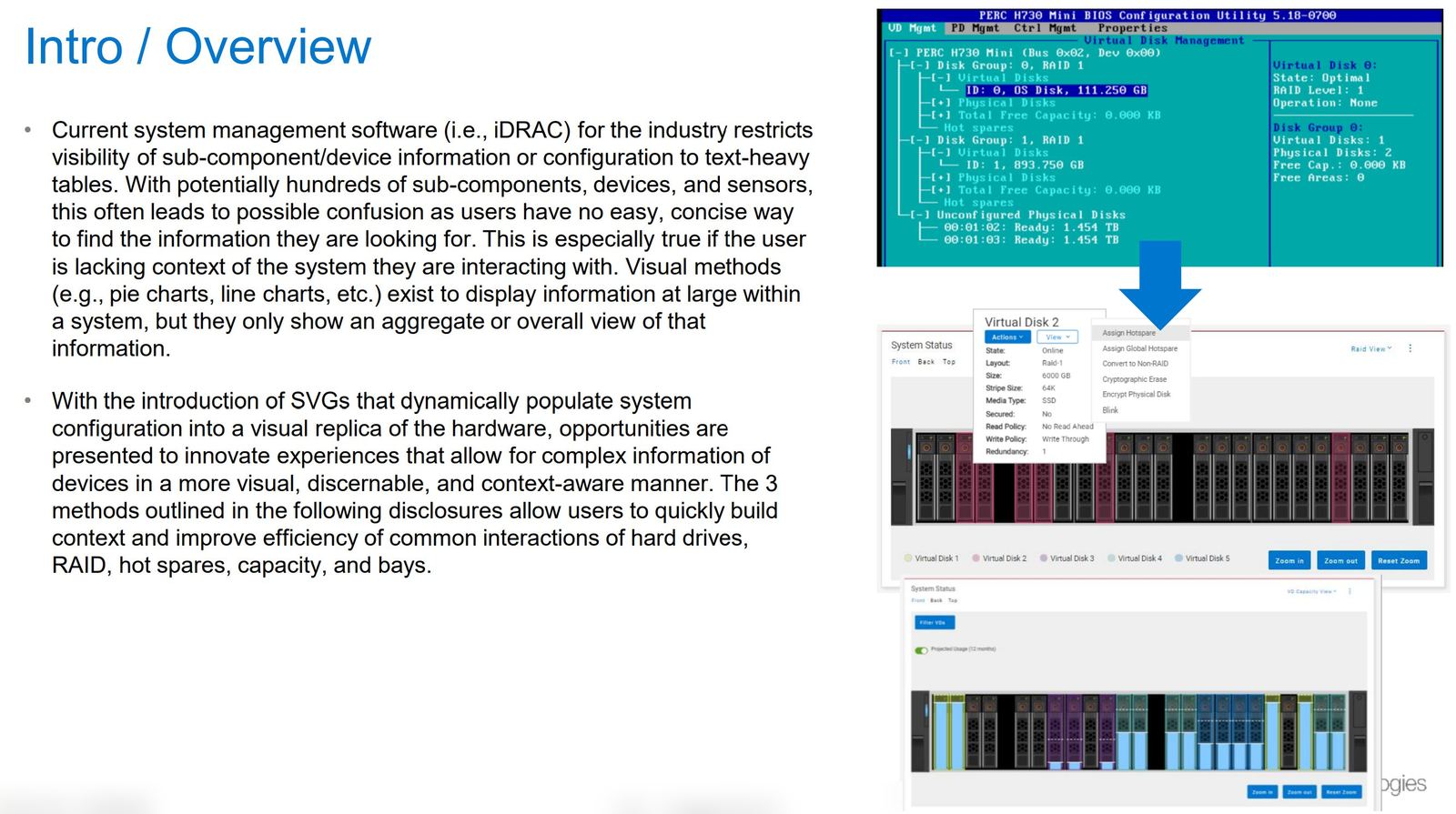 Problem overview - current system management restricts visibility to text-heavy tables